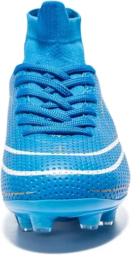 Miniatura 2 de Zapatos de fútbol para niños y niñas, para exteriores, interiores, para entrenamiento de fútbol y césped atlético