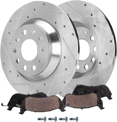 Miniatura 35 de Detroit Axle - Kit de freno delantero para Chevrolet Impala Monte Carlo Buick LeSabre Riviera Park Avenue Cadillac DeVille Olds Intrigue, Pinza