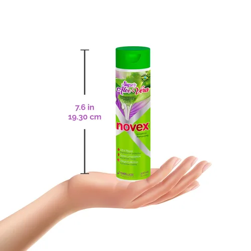 Miniatura 4 de NOVEX Champú 10.1oz + Acondicionador 10.1oz + Máscara 35oz Set (Aloe Vera)