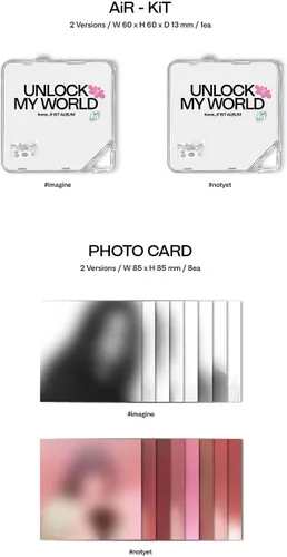 Miniatura 4 de FROMIS_9 DESBLOQUEAR MI MUNDO 1er álbum de Kihno (IMAGINE Ver.) K-POP SELLADO