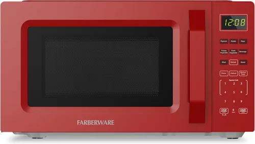 Miniatura 15 de Farberware - Horno microondas de encimera de 0.7 pies cúbicos – 700 vatios de potencia, configuraciones de cocción automática, descongelación, fácil