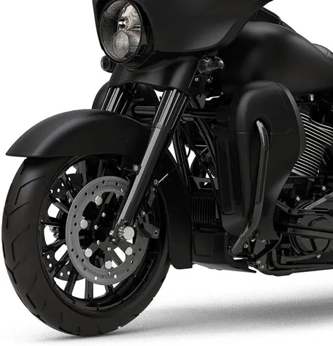 Miniatura 6 de HR3 Carenados inferiores ventilados de color negro vívido a juego compatibles con Harley Ultra Limited, Road Glide, Electra Glide, Tri Glide 2014