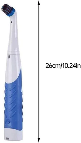 Miniatura 8 de Reveal Power Scrubber Cepillo de limpieza eléctrico con 4 cabezales de cepillo para bañera cocina azul..