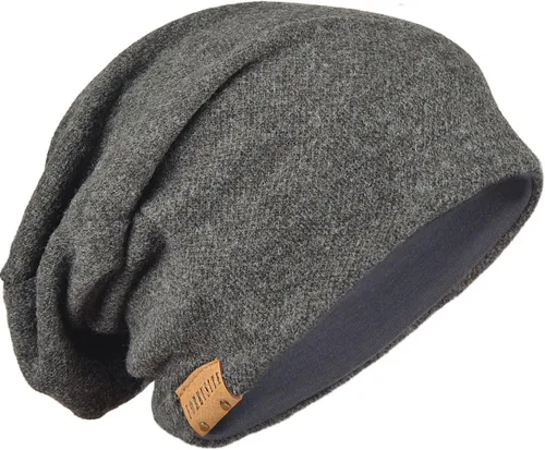 Miniatura 57 de FORBUSITE Gorro de punto largo holgado para hombre para verano e invierno, de gran
