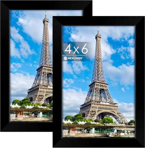 Miniatura 38 de NEXCOVER Portarretratos de 8.5 x 11 pulgadas, color negro, 10 unidades, marcos de fotos de 8.5 x 11 pulgadas con plexiglás HD inastillable, marcos
