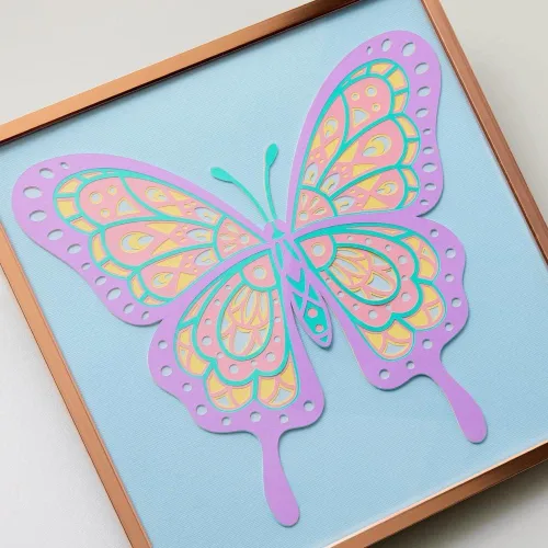 Miniatura 6 de Cricut Smart Paper - Cartulina adhesiva, 10 hojas, 13 x 13 pulgadas, papel adhesivo para calcomanías, compatible con Cricut Explore 3/Maker 3
