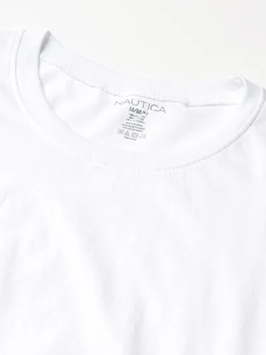 Miniatura 2 de Nautica Paquete de 4 camisetas de algodón con cuello redondo para hombre