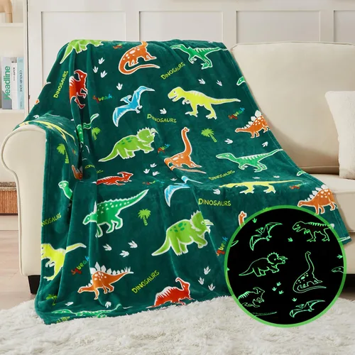 Miniatura 12 de SOCHOW Manta de Vellón con Diseño de Carro Camión Lindo para Niños y Niñas, Manta de Franela Suave Ligera Acogedora y Cálida para Cama de Niños