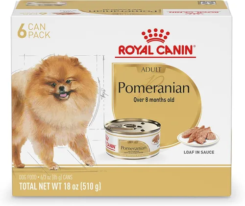 Miniatura 10 de Royal Canin Breed Health Nutrition Pomeranian Adulto Loaf en Salsa Comida para Perros, 3 oz (Paquete de 24)