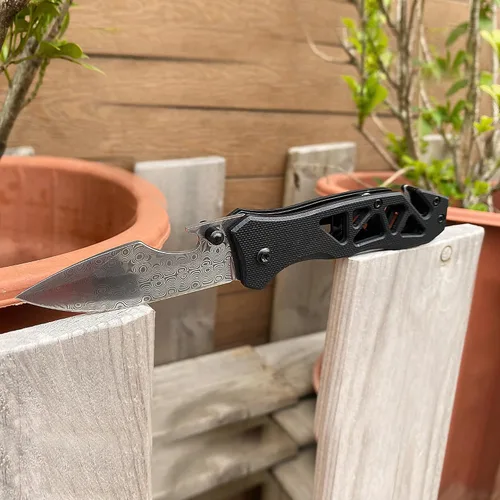 Miniatura 11 de Día del Padre Día de la Madre y regalo de cumpleaños para él y ella – Cuchillo plegable táctico XIPHIAS para marido, novio, padre, esposa, novia