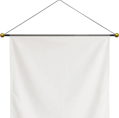 Miniatura 11 de Barra Telescópica para Colgar Tapices de 17-32 Pulgadas para Tapices Estéticos Ligeros Decoración de Habitación Barra Escalable para Colgar en Pared