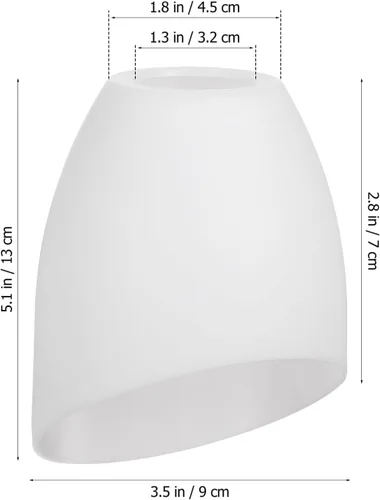 Miniatura 2 de Baluue Pantalla de herradura, 5 unidades, cubiertas de plástico para lámparas de mesa y de pie, fácil instalación, accesorio de pantalla protectora