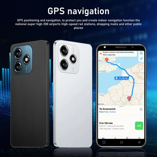 Miniatura 5 de Teléfono móvil 3G, pantalla HD de 5.0 pulgadas, sistema operativo Android 9.0, 16 GB de ROM (SD a 128 GB), cámaras duales Dual SIM, batería grande