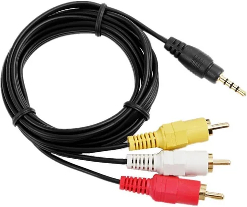 Miniatura 3 de AV A/V Audio Video TV Cable para JVC Videocámara Digital QAM0507-001