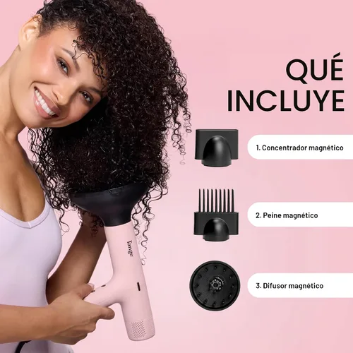 Miniatura 8 de L'ANGE HAIR HauteAir - Secador de pelo profesional digital Pantalla LED para control de calor de precisión Motor sin escobillas de secado rápido