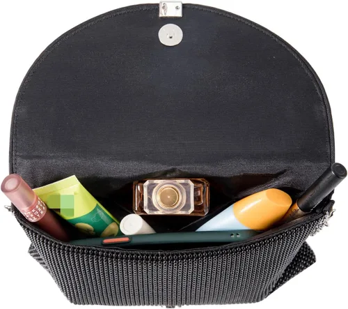 Miniatura 6 de AZWBAG Bolso de noche para mujer con diamantes de imitación brillantes