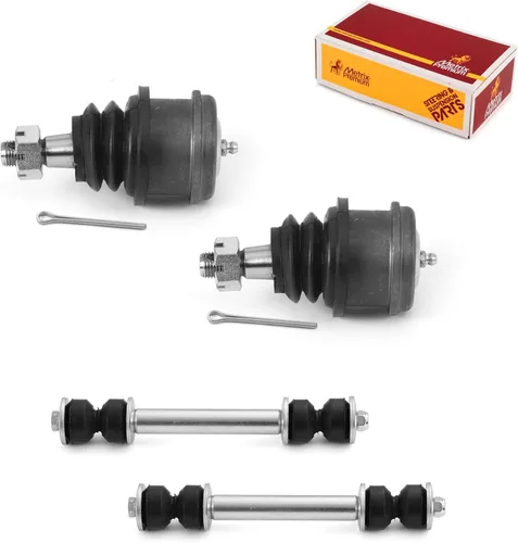 Miniatura 222 de Metrix Premium Chassis Parts - Juego de 4 piezas de articulación de rótula superior y barra estabilizadora delantera para Ford Ranger RWD 1998-2011