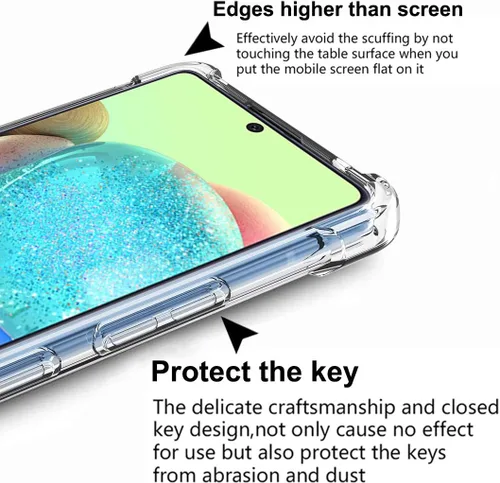 Miniatura 7 de Osophter Funda para Samsung Galaxy A71 5G (no para Verizon A71 5G UW), diseño floral de flores para niñas y mujeres, absorción de golpes, flexible