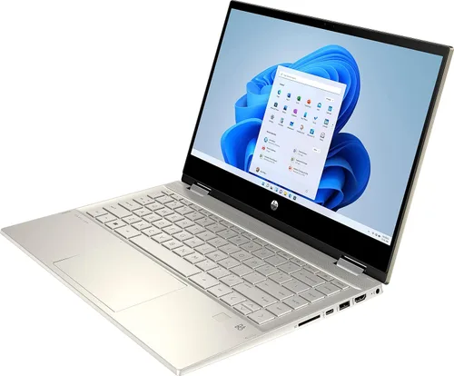Miniatura 4 de HP 2023 Pavilion x360 - Laptop convertible 2 en 1, pantalla táctil FHD de 14 pulgadas, Intel i5-1135G7 (hasta 4.2 GHz), gráficos Iris Xe, 8 GB