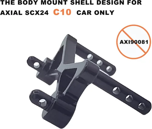 Miniatura 3 de Soporte de carrocería de coche RC Poste de aleación de aluminio duradero para o 1/24 Axial SCX24 C10 RC accesorio de actualización de coche Solo