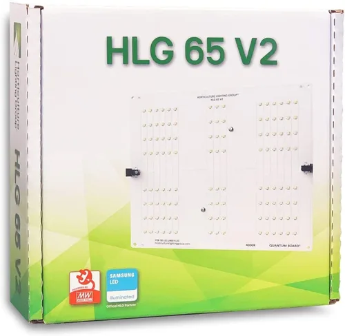 Miniatura 3 de Horticulture Lighting Group HLG 65 V2 4000K 65W Lámpara LED de Crecimiento de Tablero Cuántico para Plantas de Interior Veg & Bloom con Alta