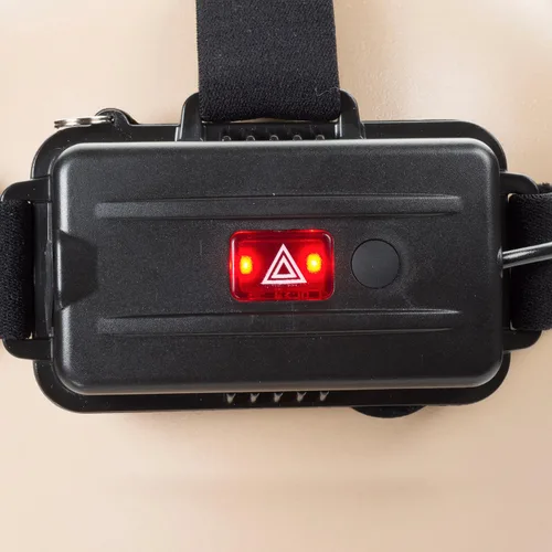 Miniatura 5 de Cat CT4205 - Linterna frontal de enfoque LED CREE recargable de 380 lúmenes con cabezal de ángulo ajustable (negro), pequeño
