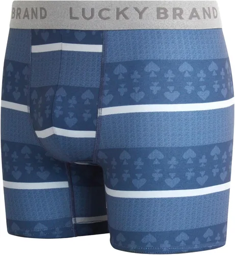 Miniatura 5 de Lucky Brand Men's Active Underwear - 4 Pack Essential Soft Performance Boxer Briefs (S-XL)