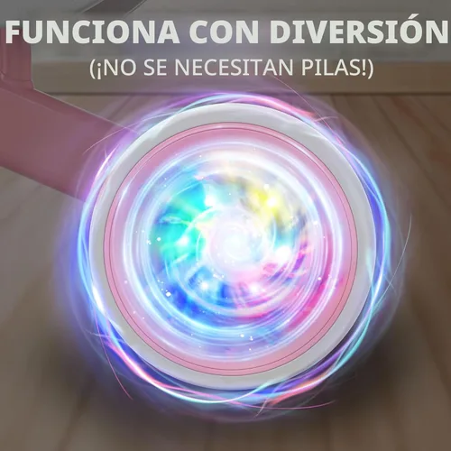 Miniatura 4 de BEKILOLE Bicicleta de equilibrio para bebés para niñas de 1 año, bicicleta de equilibrio para niños de 12 a 24 meses, 4 ruedas silenciosas, juguetes