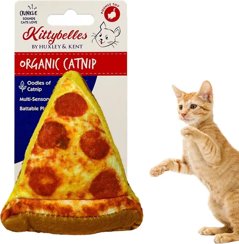 Miniatura 27 de Huxley & Kent Juguete de Peluche para Gatos - Juguete Interactivo de Hierba Gatera para Gatos y Gatitos - Suave con Crujido y Hierba Gatera