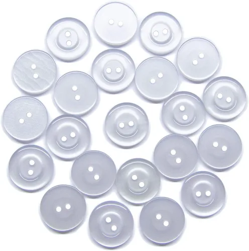 Miniatura 11 de ButtonMode Botones uniformes para ropa de trabajo, escuela, chef, cocina, ropa quirúrgica, delantales con 2 agujeros de 0.748 in (3/4 pulgadas)