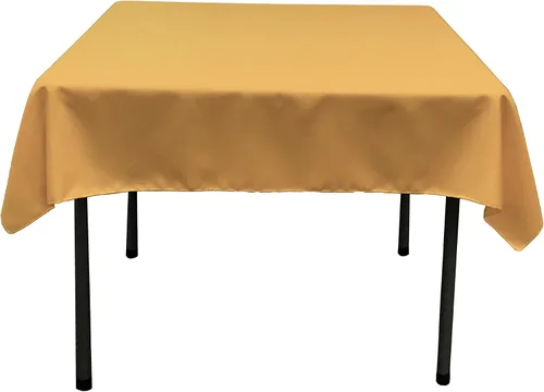 Miniatura 39 de LA Linen. Mantel cuadrado de popelina de poliéster