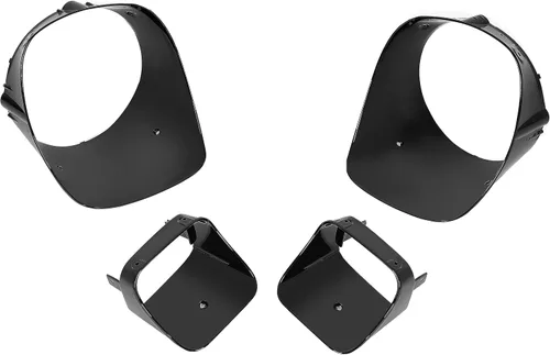 Miniatura 4 de HECASA Bisel para faros delanteros+bisel de luz de parque compatible con Chevy Chevrolet Camaro Z28 1978-1981 Luces de posición laterales