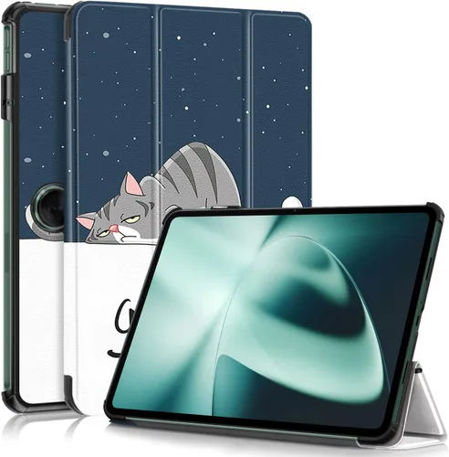 Miniatura 13 de Gylint Funda para OnePlus Pad Go 2023 de 11.4 pulgadas, Folio Plegable Ultra Delgada Cubierta De Cuero PU Para Oppo Air2 2023/Neo 2024 11.4 Pulgadas