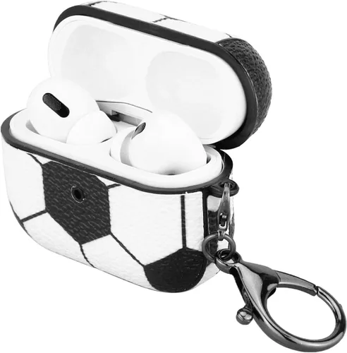 Miniatura 9 de Funda para Airpods Pro, diseño de béisbol, a prueba de golpes, para auriculares, Airpods Pro, con llavero frontal LED visible