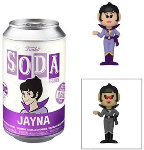 Super Friends Wonder Twins Jayna Vinyl Soda Figura