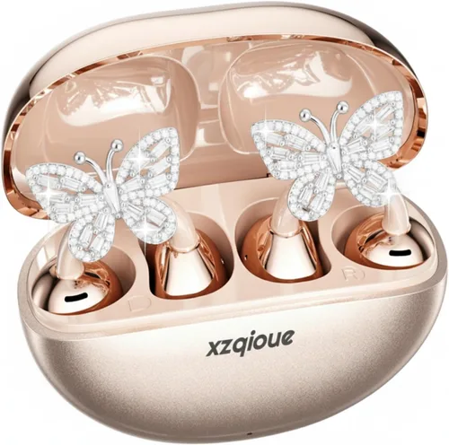 Miniatura 10 de Auriculares de Clip Inspirados en Joyería, Ajuste Cómodo Auriculares Abiertos de Clip, Auriculares Inalámbricos Bluetooth de Puño de Oreja