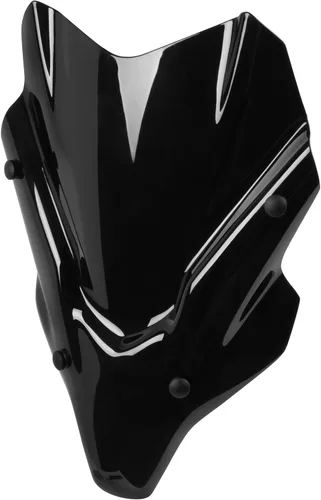 Miniatura 7 de Parabrisas de motocicleta para Yamaha MT-07 FZ-07 MT07 FZ07 2021 2022 2023 carenado deflector de parabrisas protector de visera (negro)