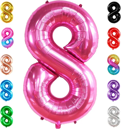 Miniatura 122 de Globo gigante plateado del número 0 de 40 pulgadas – Globo Mylar del número 0 Globo plateado 0 para decoraciones de fiesta Globo plateado