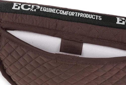 Miniatura 3 de ECP Equine Comfort Products Correction Half Saddle Pad con espuma viscoelástica ajustable