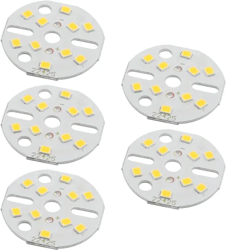 Utoolmart Bombilla LED con chip 2835, 300 mA, 5 W, módulo montado en superficie, bombilla de chip de 120 lm de brillo, chip de fuente de luz,
