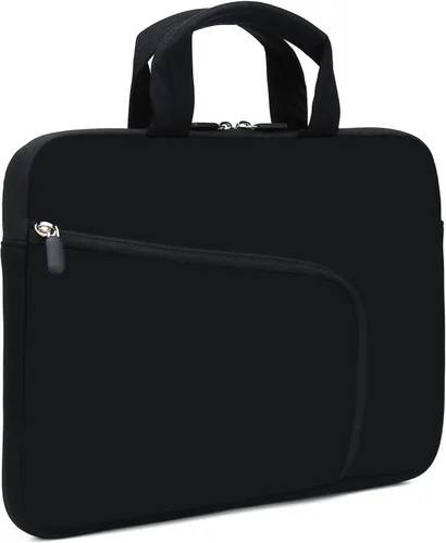 Miniatura 18 de Funda para portátil de 11.6" 12.2 pulgadas para Chromebook, Ultrabook, portátil, tableta de neopreno con asa para hombres y mujeres, dos bolsillos