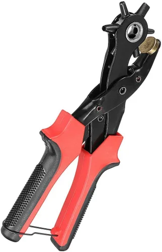 Miniatura 4 de 6 Tamaño 9 pulgadas Heavy Duty Cuero Agujero Punzón Mano Alicates Cinturón Profesional