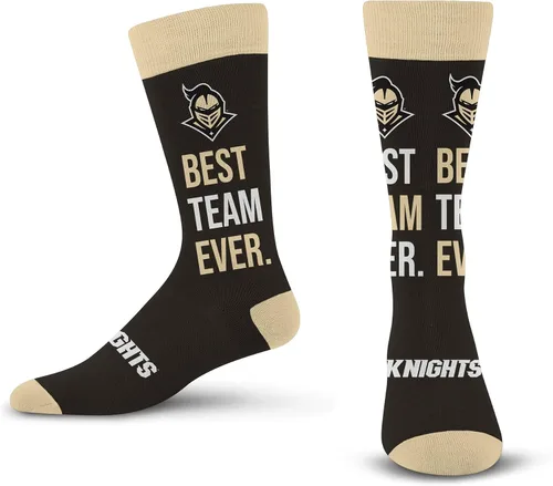 Miniatura 19 de For Bare Feet NCAA Unisex Best Team Ever Crew Sock Ncaa
