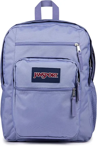 Miniatura 45 de JanSport Mochila para portátil - Bolsa para computadora con 2 compartimentos, tirantes ergonómicos, funda para portátil de 15 pulgadas, asa de Gris