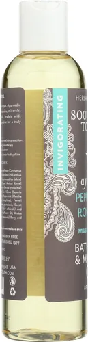 Miniatura 5 de Soothing Touch Aceite de masaje corporal y de baño, comodidad muscular, 8 onzas