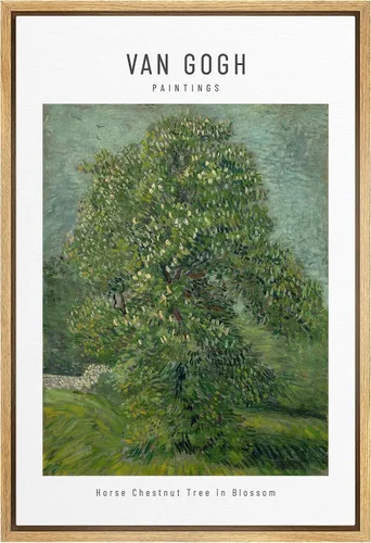 Miniatura 66 de SIGNWIN Lienzo enmarcado para pared, diseño de Vincent Van Gogh, un par de amantes, naturaleza, ilustraciones de área silvestre, bellas artes