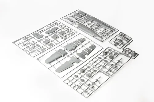 Miniatura 3 de Eduard 1/72 Edición Limitada Cuerpo Aéreo del Ejército de los Estados Unidos B-25J Gunnose Guns Bunny Modelo de Plástico EDU2139 Color Moldeado