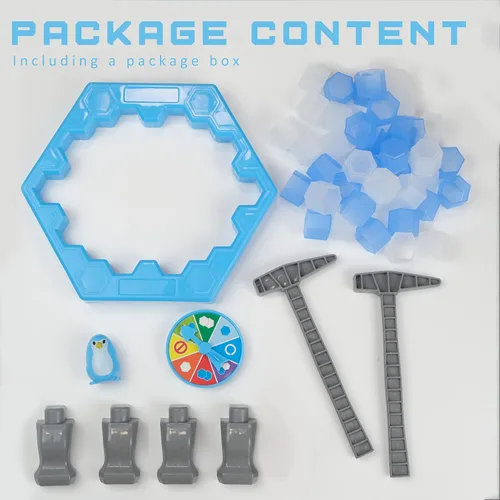 Miniatura 3 de Juego Salva al Pingüino Rompe Hielo Congelado para Niños, Meroqeel Protege el Iceberg No Dejes que los Pingüinos Queden Atrapados en el Hielo