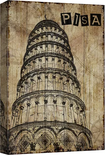 Miniatura 23 de wall26 Lienzo impreso para pared, diseño retro, vintage, bandera de Union Jack, arquitectura y mapas del Big Ben, arte digital, arte moderno
