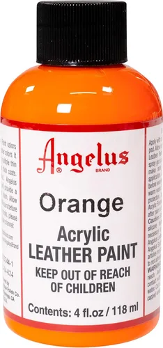 Miniatura 105 de Angelus - Pintura acrílica para cuero, 4 Fl Oz, color blanco - Pintura para cuero profesional flexible, resistente a grietas, arañazos